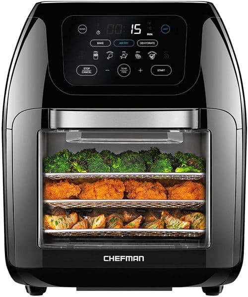 9 Chefman Multifunctional Digital Air Fryer+ Rotisserie